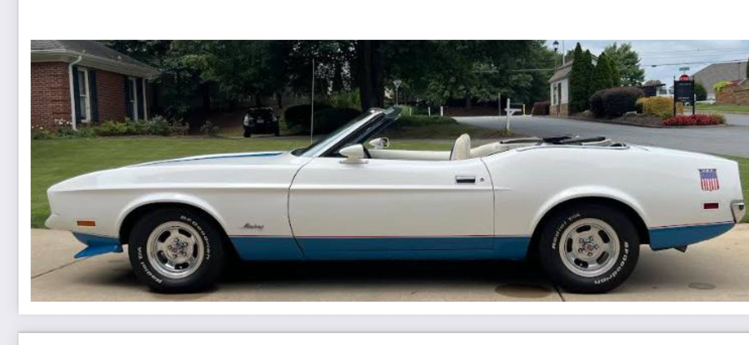 <h4>76D - Convertible</h4>